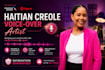record a native haitian creole voice over