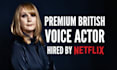 be your premium british female voice actor