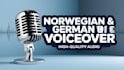 do native high quality norwegian voiceover for any ads