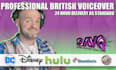 record a natural british voice over for youtube videos and narration