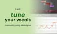 tune your vocals to perfection using melodyne