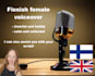 record a native finnish voice over for you