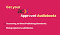 master your audiobook to meet publication standars