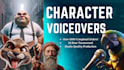 record a character voiceover for you in 24 hours or less
