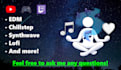 make a melodic, chill electronic song for your youtube video