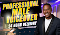 do young deep millennial american english male voice over, youtube video