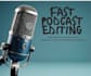 do podcast editing, reduce noise, remove ums, ahs, and filler words