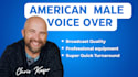 provide an authentic american male voiceover for your brand