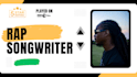 be your male rapper and songwrite rap lyrics on any beat
