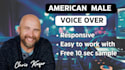 record a voiceover for a radio, TV, social media commercial