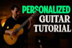 record a step by step guitar tutorial of any song