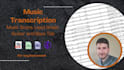 transcribe your music into digital score