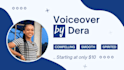 record a natural english female voiceover