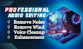 edit, clean fix, and enhance your audio