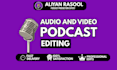 edit your podcast audio and video professionally