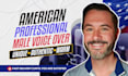 record a pro voice over to tell your story in a human way