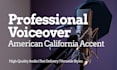 record in a male american california accent