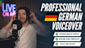 produce the voice over for your imagefilm
