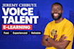 record a professional african voice over for your elearning course