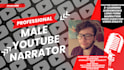 be the male voiceover for your youtube video