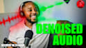 do denoise audio, remove background noise and audio engineering