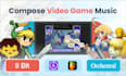 compose high quality video game music