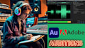do audio enhancing, noise reduction, audio editing and more