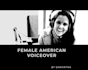 record an authentic, american female voice over