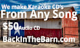 make a cd g karaoke cd to play on karaoke machines