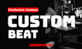 create a custom beat with exclusive rights