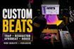 produce exclusive trap, reggeaton or house beat for you