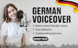 record a female german voiceover