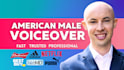 record a young adult american male voice over in US english