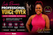 record a professional voice over in a warm broadcast voice