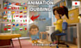 animation dubbing with accurate lip sync in any language