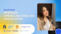 record a young conversational female voice over for apac