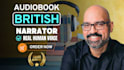 be your authentic british english audiobook narrator