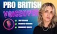 record a professional, natural british female voiceover