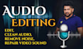 audio editing and noise reduction