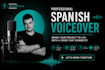 record a professional neutral latin american spanish voice