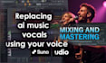 cover suno ai song  change vocal or clone artist