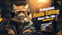 do audio editing noise reduction and cleanup