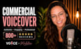 record a natural and engaging female voice over