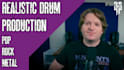 program realistic drums for your song