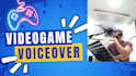 voice a videogame or animation character
