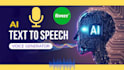 do ai text to voice creation for any script