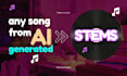 make stems from ai generated song