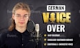 record a german voiceover in an energetic voice for your commercial