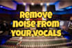 remove noise from your vocals