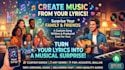 creat music from your lyrics